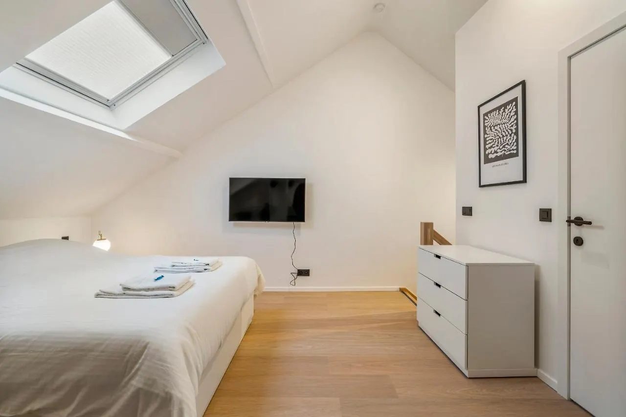 Mooie Vernieuwde Duplex In Hartje Gent , Patershol 比利时